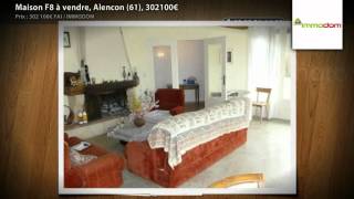 preview picture of video 'Maison F8 à vendre, Alencon (61), 302100€'