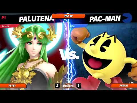 MSA6 Winners Quarters - Yetey (Pichu, Palutena) vs Phonky (Pac-Man)