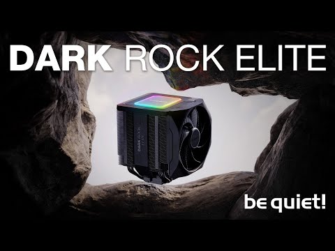 be quiet Luftkühler Dark Rock Elite 135mm 280W TDP schwarz video preview