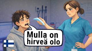 Doctor Visit in Finnish – Real Spoken Finnish Conversations & Listening Practice for Beginners (A2)