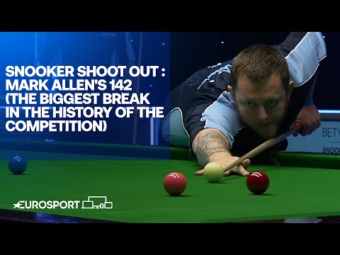 Mark Allen's 142 - The biggest break in the history of the competition! | Snooker Shoot Out 2021