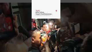 Download lagu KPK Detains Yaqut Cholil Qoumas #shorts mp3