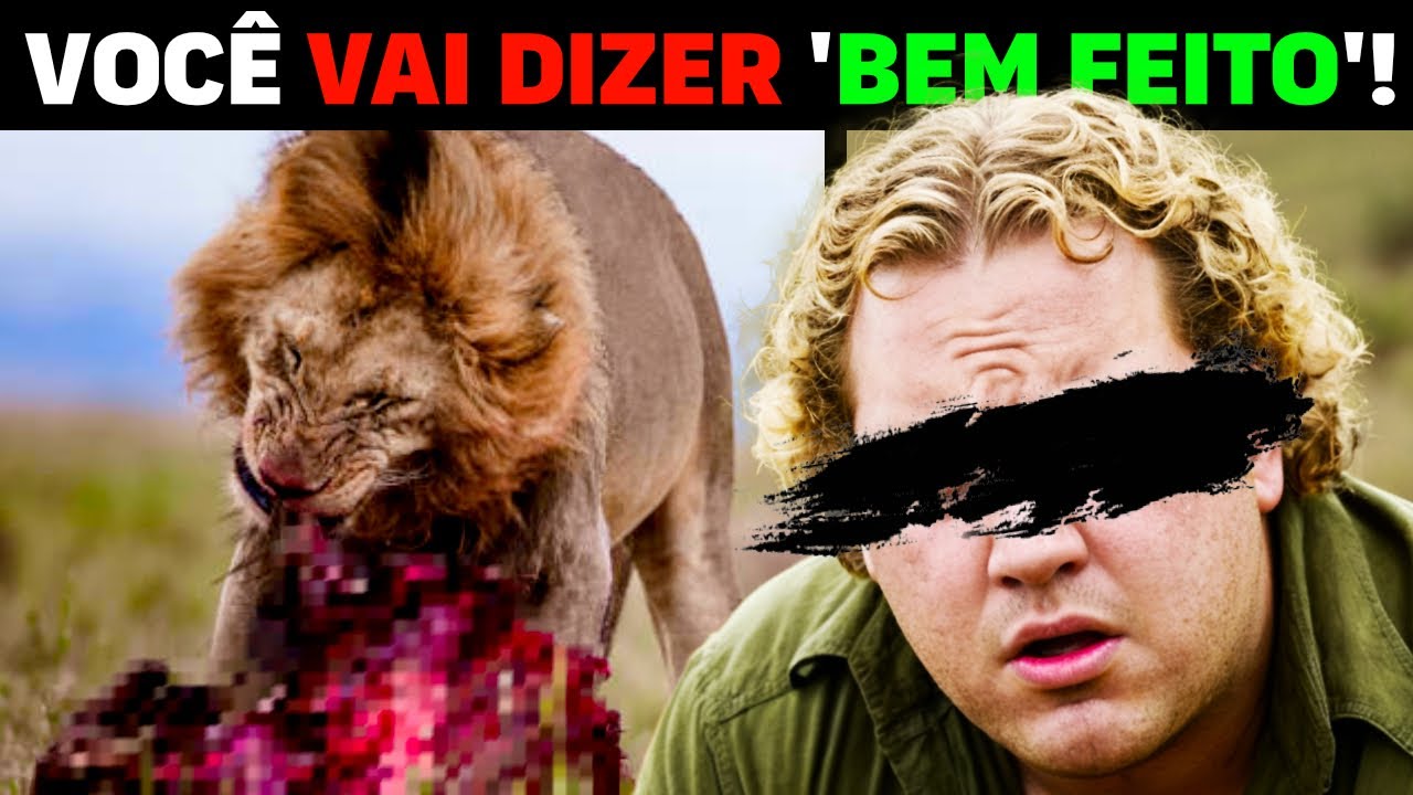 TROPHY HUNTER MESSES WITH THE WRONG LION | PRIDE OF LIONS TAKE REVENGE