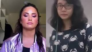 Download lagu Singing Sorry Not Sorry with Demi Lovato with smule😊🎤🎤 mp3