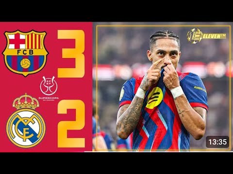 REAL MADRID VS BARSELONA | ISPANIYA SUPER CUP