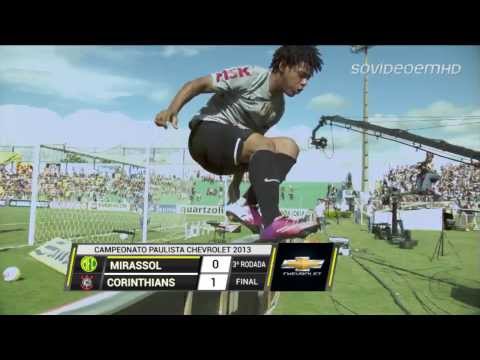 Mirassol 0 x 1 Corinthians Campeonato Paulista 2013
