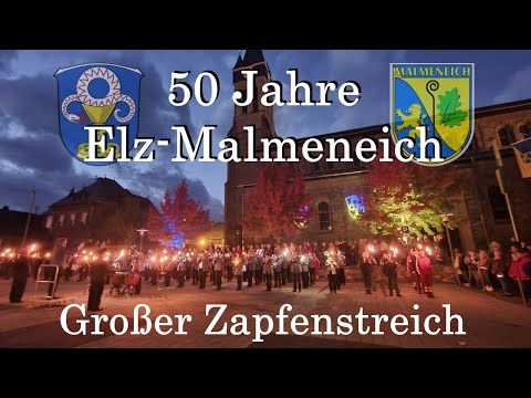 Großer Zapfenstreich 50 Jahre Elz-Malmeneich