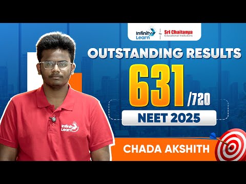 Chada Akshith Scored 631 in NEET 2025 | His Full Preparation Strategy Revealed | #neet2025result
