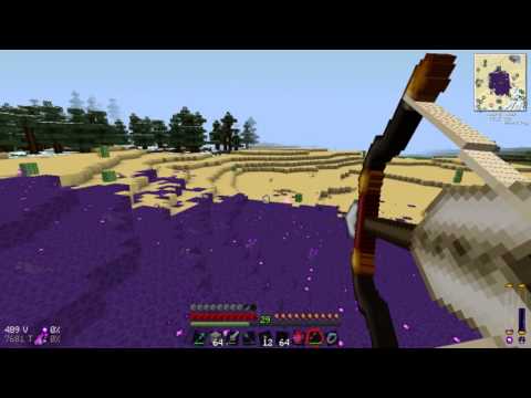 Let's Play Minecraft (Technic Pack) [Part 247] - Tainted Vis Crystal Flying Creatures