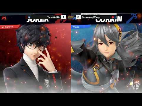 Game On Expo 2019 SSBU Saturday Pools - TacoWaffle (Marth/Joker) vs BecomingWings (Corrin)