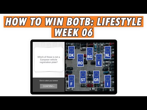 Win BOTB Lifestyle: Week 6 (2021)