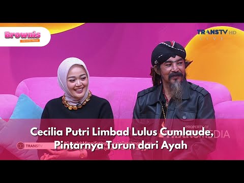 Cecilia Putri Limbad Lulus Cumlaude, Pintarnya Turun dari Ayah - BROWNIS (12/11/2025) P1