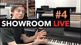 Showroom LIVE #4 | Yamaha CLP625 – Yamaha CVP609 – Yamaha CLP295GP