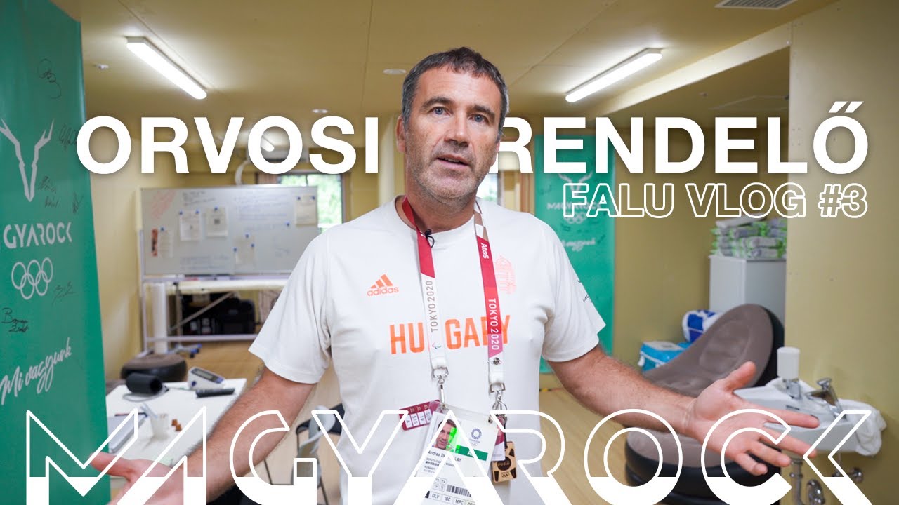 Így dolgozik az egészségügyi csapat az olimpián | Olimpiai Falu Vlog Dr. Tállay Andrással