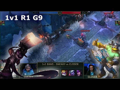 Sneaky Lucian vs Closer Olaf | 1vs1 Round 1 2019 All-Star Las Vegas | LCS vs TCL