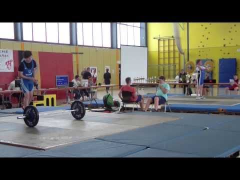 Deutsche Meisterschaft 2014 Gewichtheben Schüler Pfungstadt 1