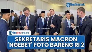 Potret Sekretaris Presiden Prancis Ajak Foto Wapres Gibran di Sela-sela KTT G20 di Afrika Selatan