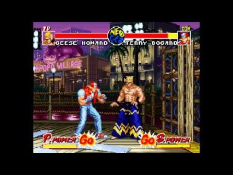 FATAL FURY BATTLE ARCHIVES Vol. 2 Fatal fury real bout geese Howard combo 100% ( corner )