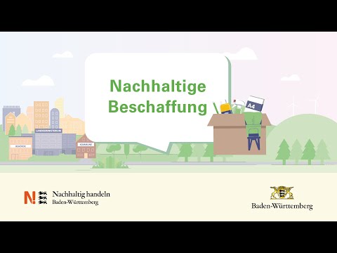 Nachhaltigkeit in der öffentlichen Beschaffung