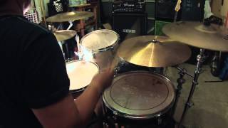 Auto Pilot Off/Cooter-  Walk On Water (drum cover without music)