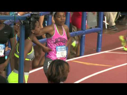 Girls 200m Prelim Heat 4 - New Balance Nationals Indoor 2014