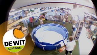 preview picture of video 'Tropisch warm in Nederland is topdrukte op onze zwembadafdeling - De Wit Schijndel'