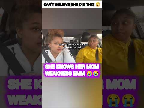 can't believe she said this to her mom?😭🤣#mom #trending #shorts #viral #funny #youtubeshorts #video