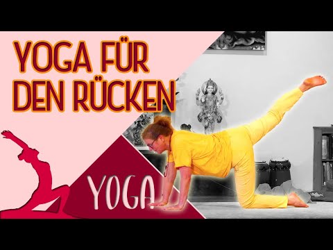 Rückenyoga mit Ananda Devi  - Yoga Vidya Grundreihe - Live 09:15 Uhr - 19.02.2021