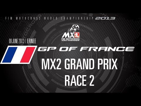 2013 MXGP of France FULL MX2 Race 2 - Motocross
