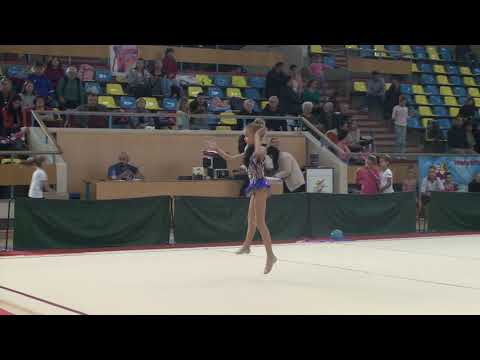 Sarah Lopcalija W A  Bosnagym Sarajevo Children Level A 2011 2010 Arad Trophy Rhythmic 20 October 20