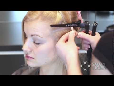 Strand Hair Extension Application by Gia at SALON...