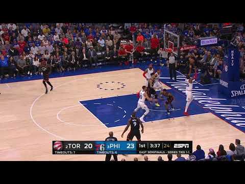 Greg Monroe All Game Actions 05/02/2019 Toronto Raptors vs Philadelphia 76ers Game 3 Highlights