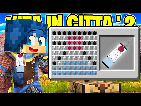 CREO IL NUOVO ORECCHINO AMMAZZA DEMONI! - VITA IN CITTÀ 2 MINECRAFT S2 Ep.9