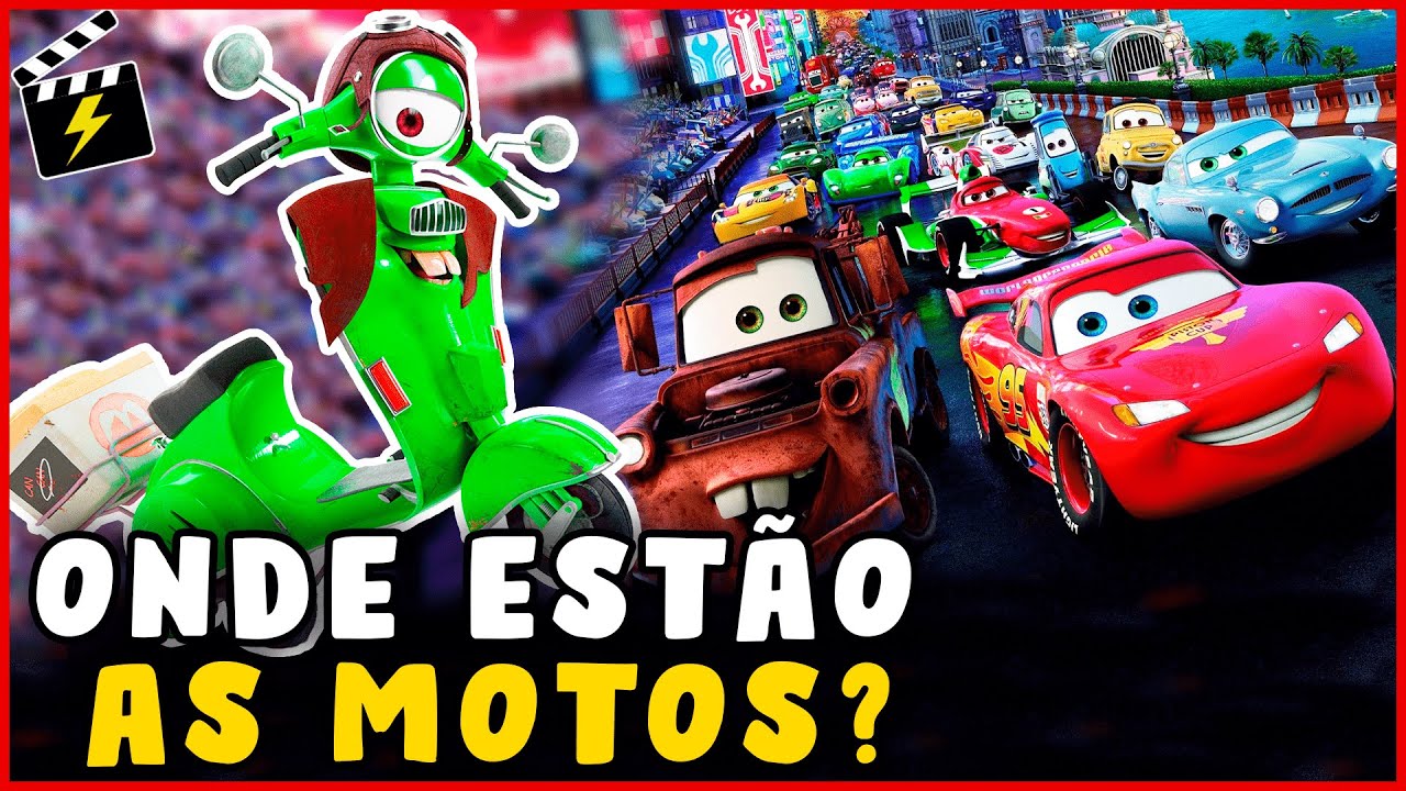 POR QUE NÃO TEM MOTOS em CARROS ? | TEORIA PIXAR