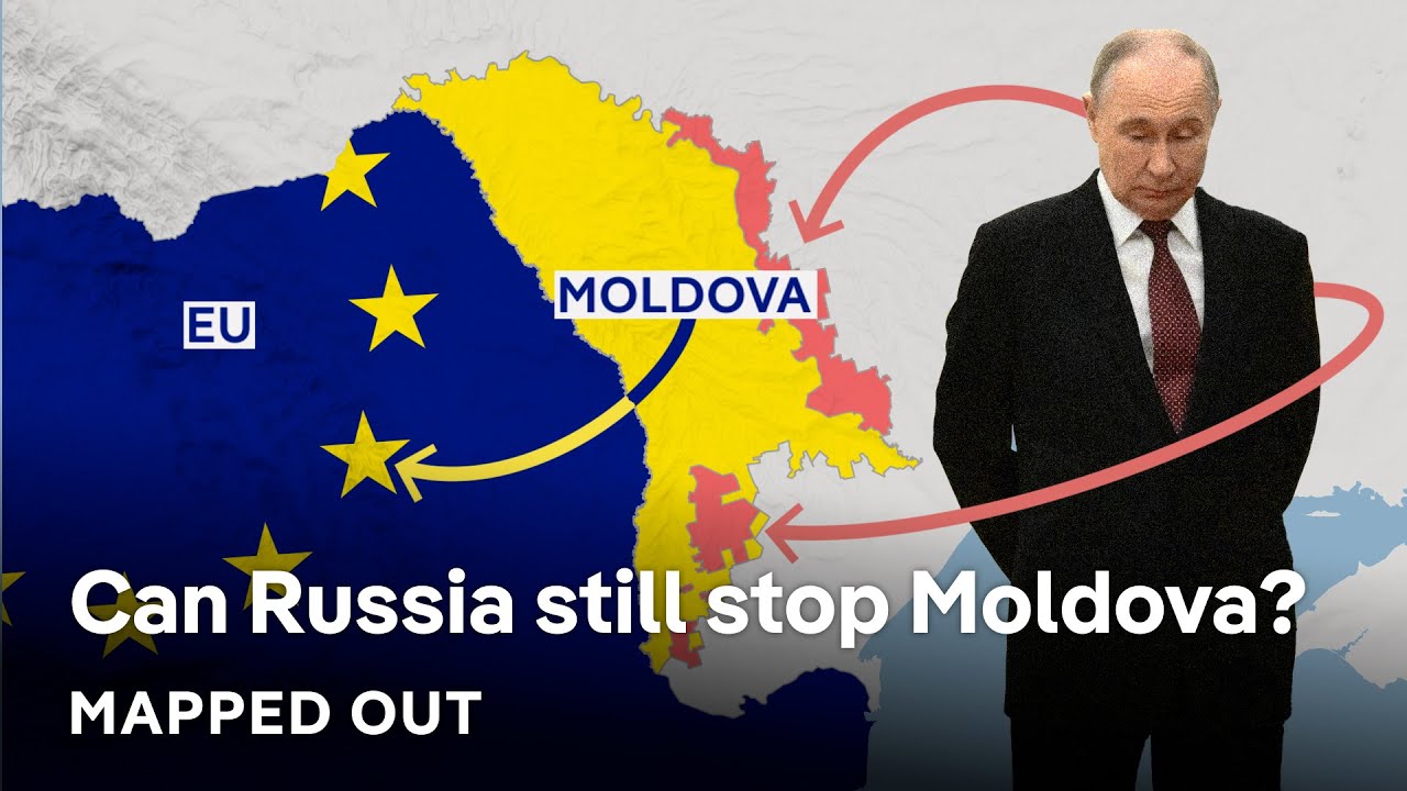 How tiny Moldova is battling Russian hybrid threats | Mapped Out