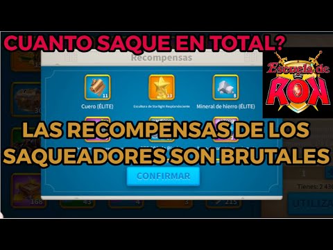 Cuanto Saque Matando Saqueadores? - Rise of Kingdoms en Español