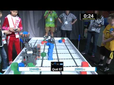 2015 VEXIQ Elem Q87 -  (10444B 2990G) 89 - VEX-IQ Elementary School-VEX Worlds 2015