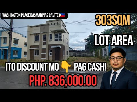 303Sqm Lot House 🏠🏡 For Sale sa Washington Place Dasmariñas Cavite 🇵🇭👊