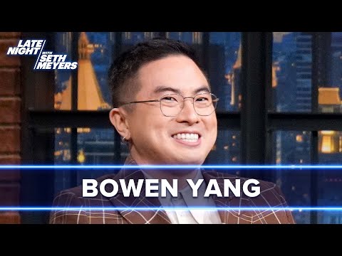 Bowen Yang on Hooking Up with Sydney Sweeney and Gina Gershon in an SNL Sketch
