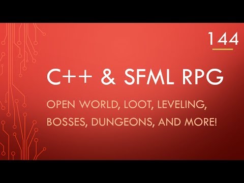 C SFML | Open World RPG 01 | Introduction