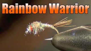 Rainbow Warrior Midge - Step By Step Fly Tying Instructions - Lance Egan Fly Pattern