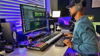 Producing a modern RNB BEAT ep.5 (beatmaking)