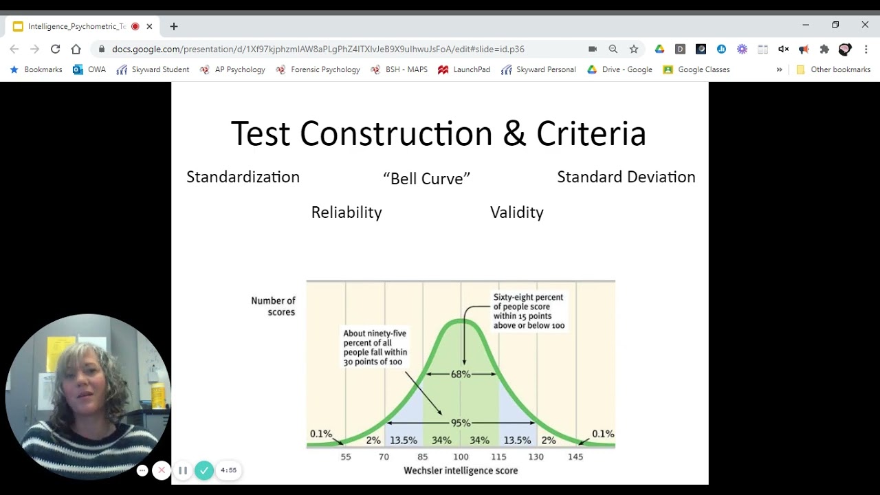 1 Cognition & Testing   Test Construction, Reliability, & Validity