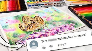 Testing the MOST REQUESTED Watercolour Supplies!