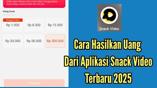Download lagu Cara Hasilkan Uang Dari Aplikasi Snack Video Terbaru 2025 mp3 Download lagu Cara Hasilkan Uang Dari Aplikasi Snack Video Terbaru 2025 mp3
