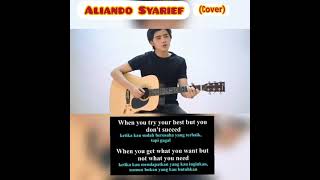 Download lagu Aliando Syarief - FIX YOU (cover). Lirik Dan Terjemahan mp3