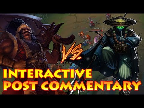 TRYNDAMERE VS JAX DIAMOND SOLO QUEUE: POST COMMENTARY INTERACTION [Patch 7.11]