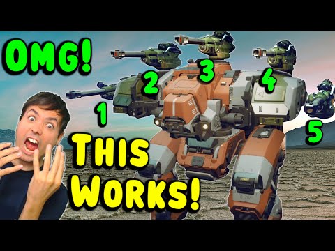 5x RAILGUNI?! Found The Most Broken Built In War Robots FRONTIERS WRF