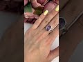 Серебряное кольцо с александритом 4.638ct