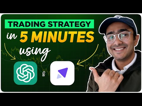 How to use AI to create Trading Strategy Tradomate AI powered strategy creator 